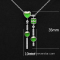 Jadeite Pendant sa Fringe